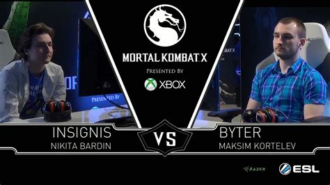 Insignis Vs Byter MKX Pro League CIS Regional Finals WB