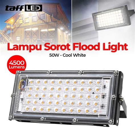 Jual TaffLED Lampu Sorot LED Outdoor Floodlight Waterproof Cool