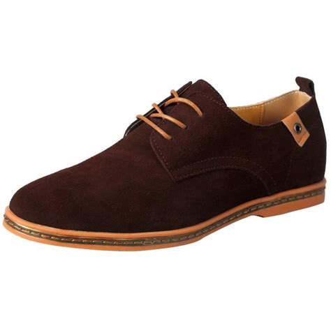 Chaussures De Ville Homme En Cuir Mocassins Su De Oxfords Cuir Daim