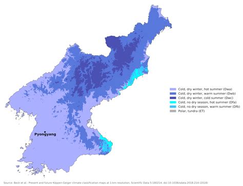 Blue Green Atlas - The Climate of North Korea