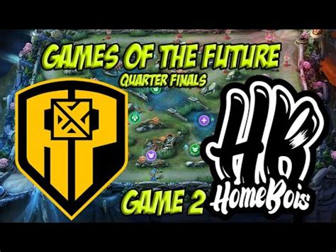 AP BREN Vs HOMEBOIS GAME 2 QUARTER FINALS GAMES OF THE FUTURE YouTube