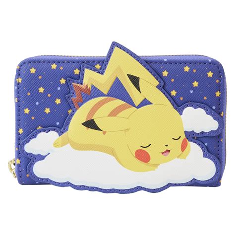 Pokemon Loungefly Wallet - Sleeping Pikachu and Friends