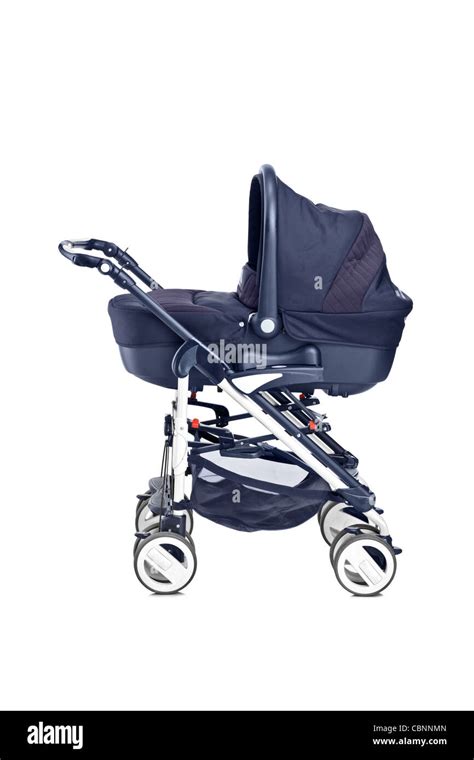 A Studio Shot Of A Modern Baby Stroller Stock Photo Alamy