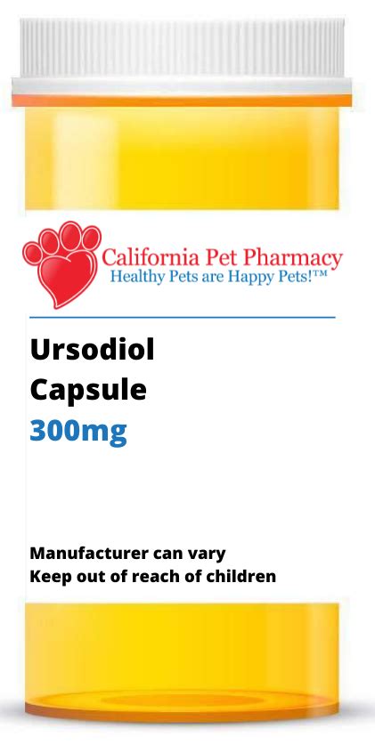 Ursodiol 300 Mg Per Capsule