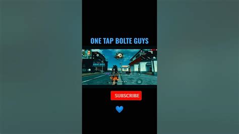 One Tap Bolte Guys 💙 Youtube