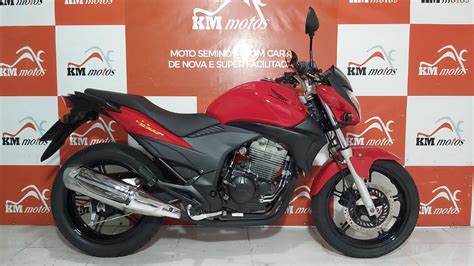 Honda Cb R Vermelha Km Motos Sua Loja De Motos Semi Novas