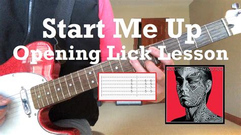 The Rolling Stones Start Me Up Guitar Lesson Intro Riff Guitar