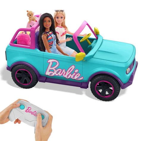 Hot Wheels Barbie Suv Toy Car Car Pink Kidinn