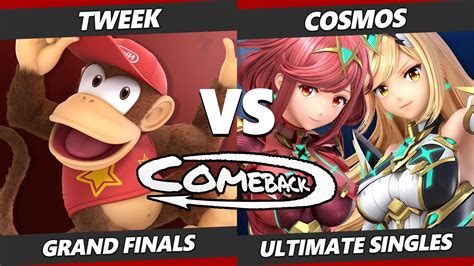 The Comeback Grand Finals Tweek Diddy Kong Vs Cosmos Pyra Mythra