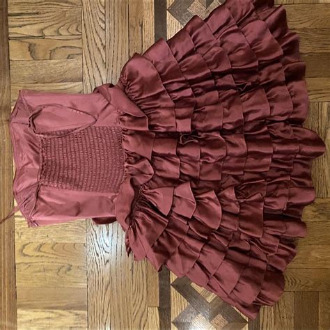 BETSEY JOHNSON Ruffled Princess Dress FREE Depop