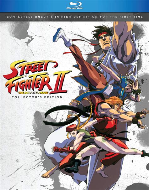 Amazon.com: Street Fighter II The Animated Movie Blu Ray [Blu-ray ...