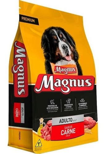 Ra O Adimax Pet Magnus Premium Carne Para C Es Adultos Kg Frete Gr Tis