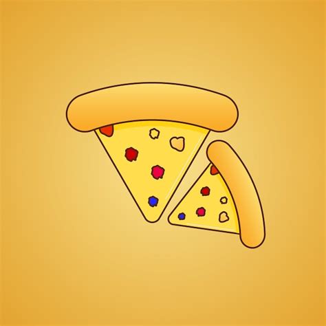 Premium Vector Pizza Vector Illustration