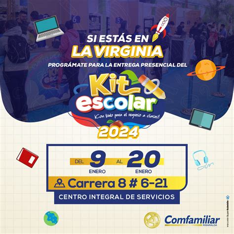 Así será la entrega del Kit Escolar en los municipios Comfamiliar