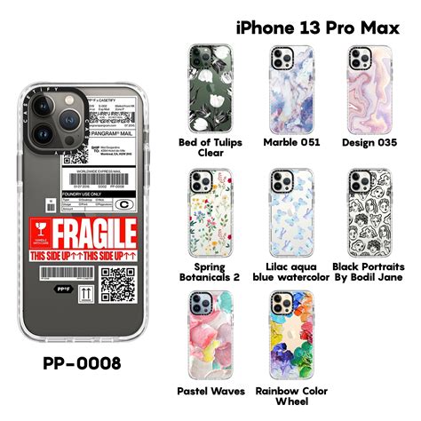 【楽天市場】【公式】casetify Iphone 13promax インパクトケース クリア ブラック クリア フロスト Hipster Frenchie Black Love Space