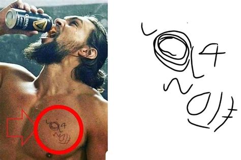 A Guide To 11 Jason Momoa Tattoos and What They Mean