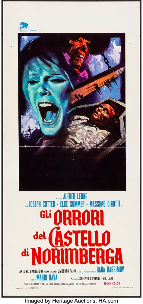 Baron Blood (Jumbo, 1972) Folded, Fine/Very Fine. Italian Locandina