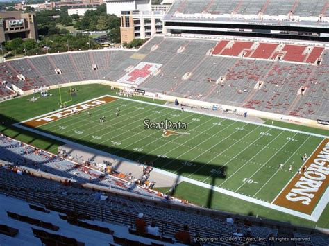 University Of Texas Football Stadium Seating Map