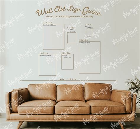 Most Popular Sizes Wall Art Size Guide, Printable & Downloadable Image ...