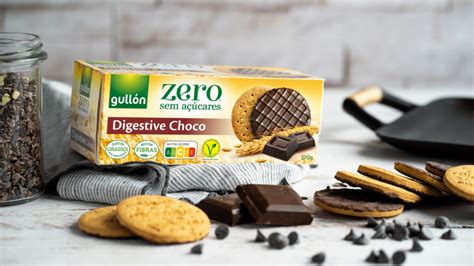 Digestive Choco Zero Bolachas Fibra Bolachas Fibra E Multi