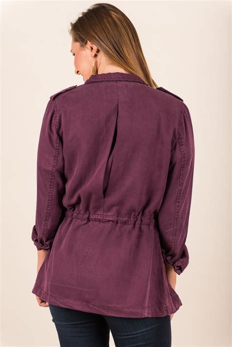 Significant Style Jacket Plum The Mint Julep Boutique