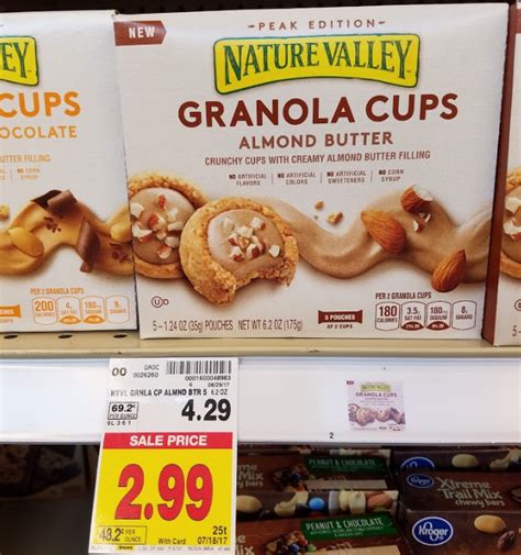 Nature Valley Granola Cups $2.49 - Kroger Couponing