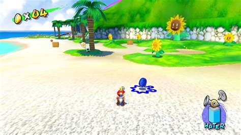 Super Mario Sunshine Todas As Moedas Azuis De Pinna Park Critical Hits