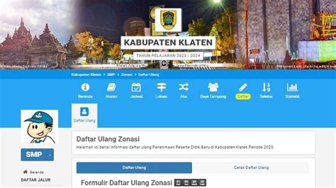 Daftar Ulang Ppdb Klaten Dibuka Hari Ini Selasa Juni Ini Cara