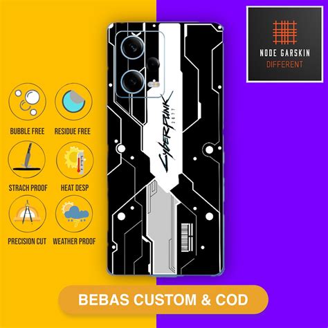 Jual Garskin Skin Redmi Note Pro G Fullbody Atau Backonly Cyberpunk