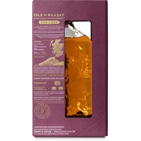 Dùn Cana Sherry Quarter Cask Scotch Whisky Isle of Raasay Distillery