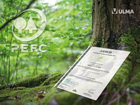 ULMA Construction Is Awarded The PEFC Certificate In Recognition Of Its