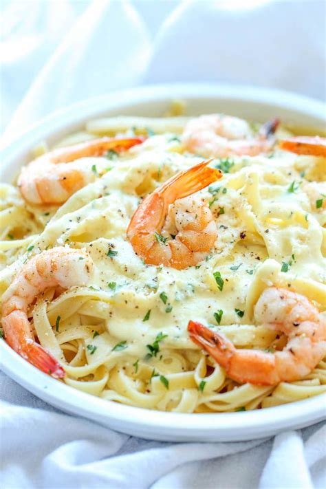 Olive Garden Shrimp Alfredo