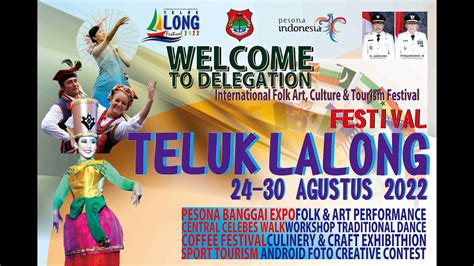 FESTIVAL TELUK LALONG KABUPATEN BANGGAI YouTube