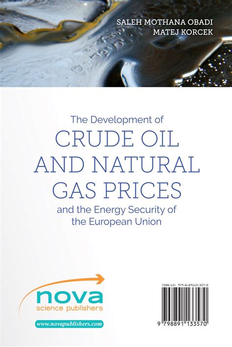 The Development Of Crude Oil And Natural Gas Prices And The Energy Security Of The European