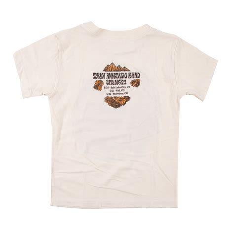 Trey Anastasio Band Kid's Mountain Tour 2022 Tee | Shop the Musictoday Merchandise Official Store