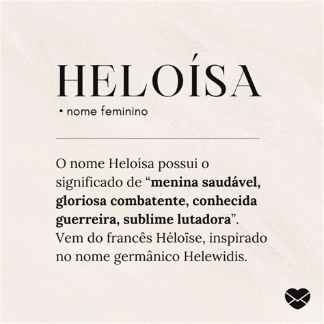 Significado Do Nome Heloísa Origem Frases E Mais