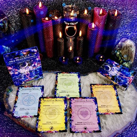 New Moon Oracle Deck For Powerfully Setting Intentions