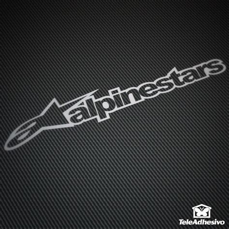 Alpinestars PEGATINAS Pegatinas Stickers para motos Calcomanía