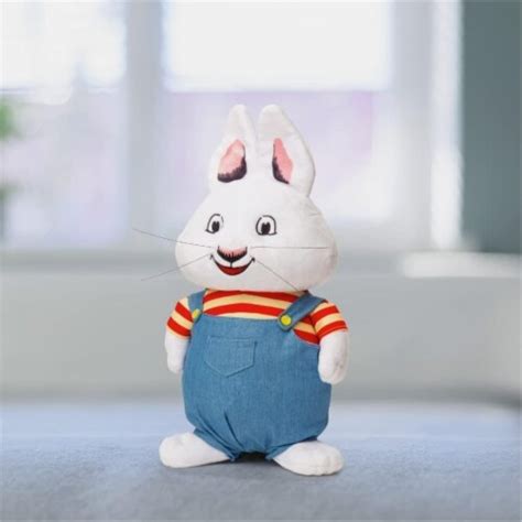 Max And Ruby Max Rabbit Bunny Overalls Plush Doll Kids Tv Show Figure ...