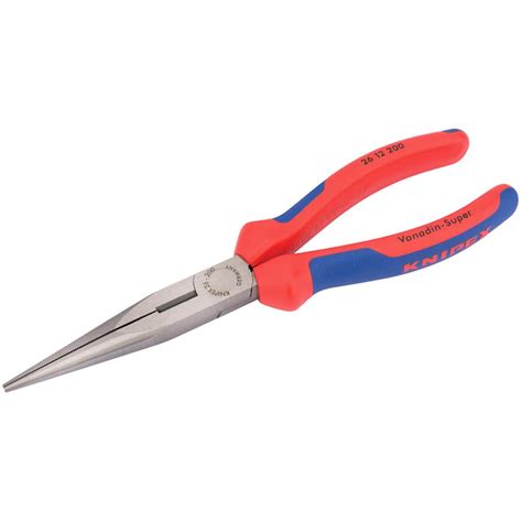 Knipex 55580 26 12 200 Long Nose Pliers 200mm - Tool-Equip Ltd