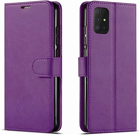 Nwnk For Samsung A Phone Case Premium Leather Flip Case Book Wallet