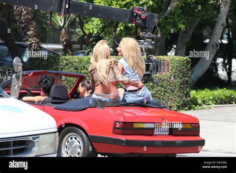 Britney Spears And Iggy Azalea Shoot A Scene For Their Highly