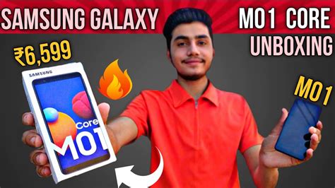 Samsung Galaxy M01 Core Unboxing First Look Review In [hindi