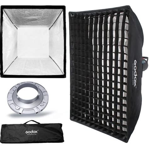 Godox Sb Fw X Cm Softbox With Grid Bowens Mount Flash Diffusers