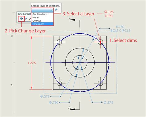 How To Change A SOLIDWORKS Drawing Dimension Colour