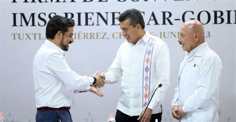 Imss Y Gobierno De Chiapas Firman Convenio Para Implementar Modelo Imss