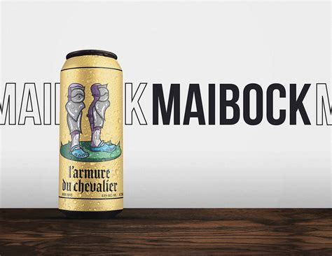 Branding packaging bière Les Trois Mousquetaires Behance