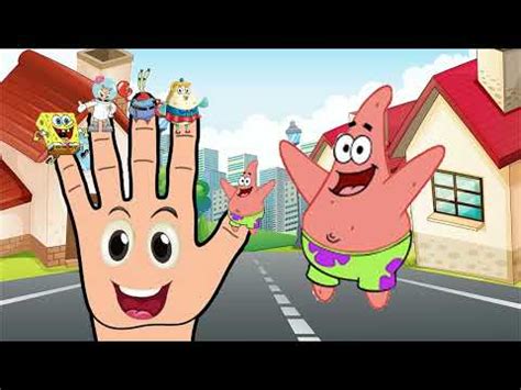 Spongebob Finger Family Nursery Rhyme Sing-Along For Kids - YouTube