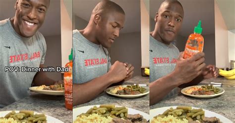 Man Creates Sweet Video On Tiktok Offering ‘dinner With Dad To Any