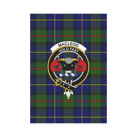 Macleod Tartan Flag Clan Badge Scottish Clans